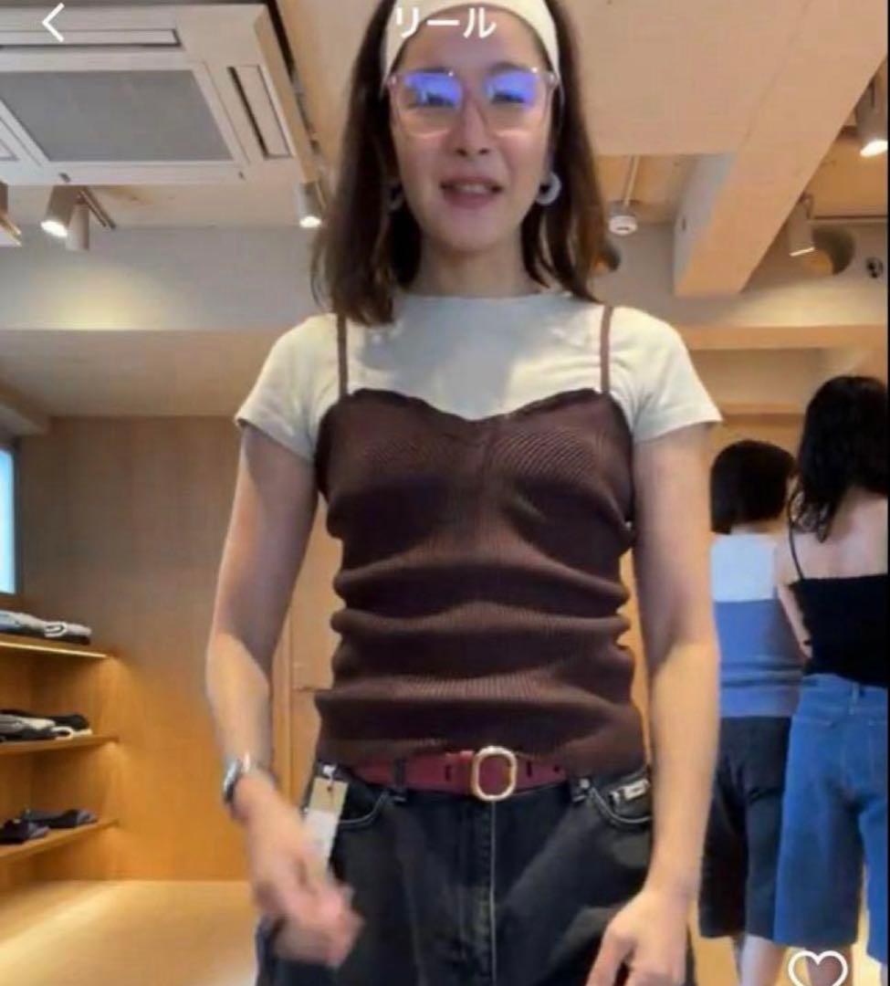 THE SHISHIKUI シシクイ FRILLS TOP キャミ - メルカリ