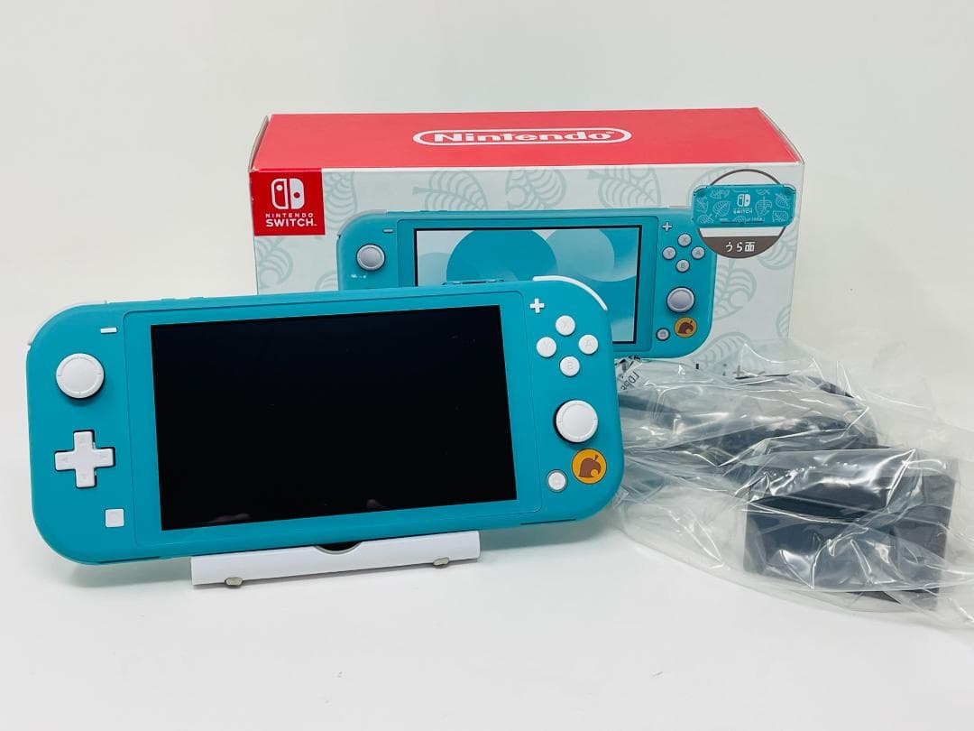【極美品】Nintendo Switch Lite まめきち&つぶきち アロハ柄 楽天市場】Switch Lite あつまれ どうぶつの森セット まめきち＆つぶ