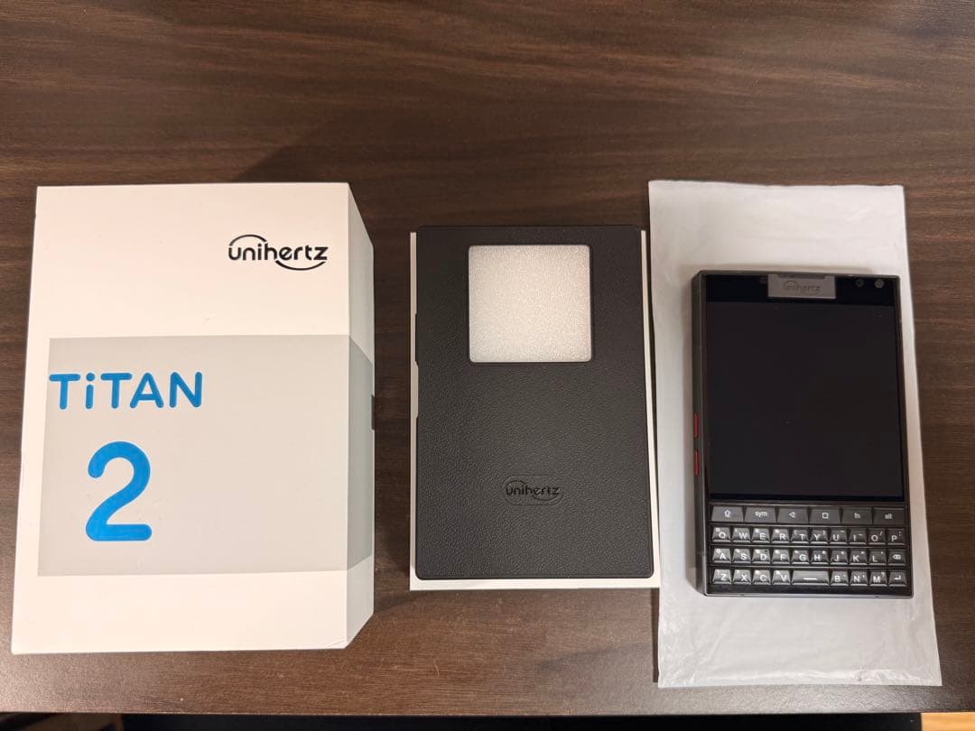 uniherz Titan 2 スマートフォン 本体 Unihertz Titan 2 - The Latest 5G QWERTY Physical Keyboard Smartphone