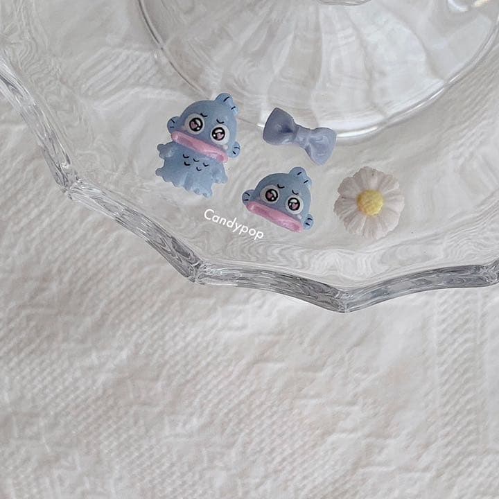 ネイルパーツ ハンギョドン 推し活/ハンド/ハート/3D/ミラー - nail salon Pink Bunnyのネイル