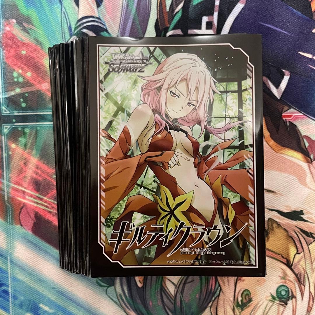 ギルティクラウン 楪いのり スリーブ 金銀 55枚 - メルカリ