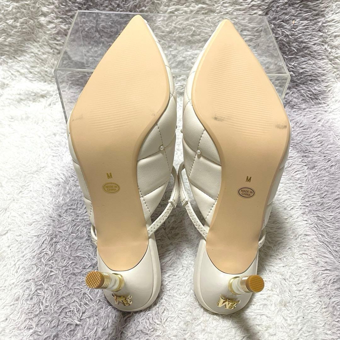 a25」ロゼミューズQuilting cross mule/ミュール/サンダル