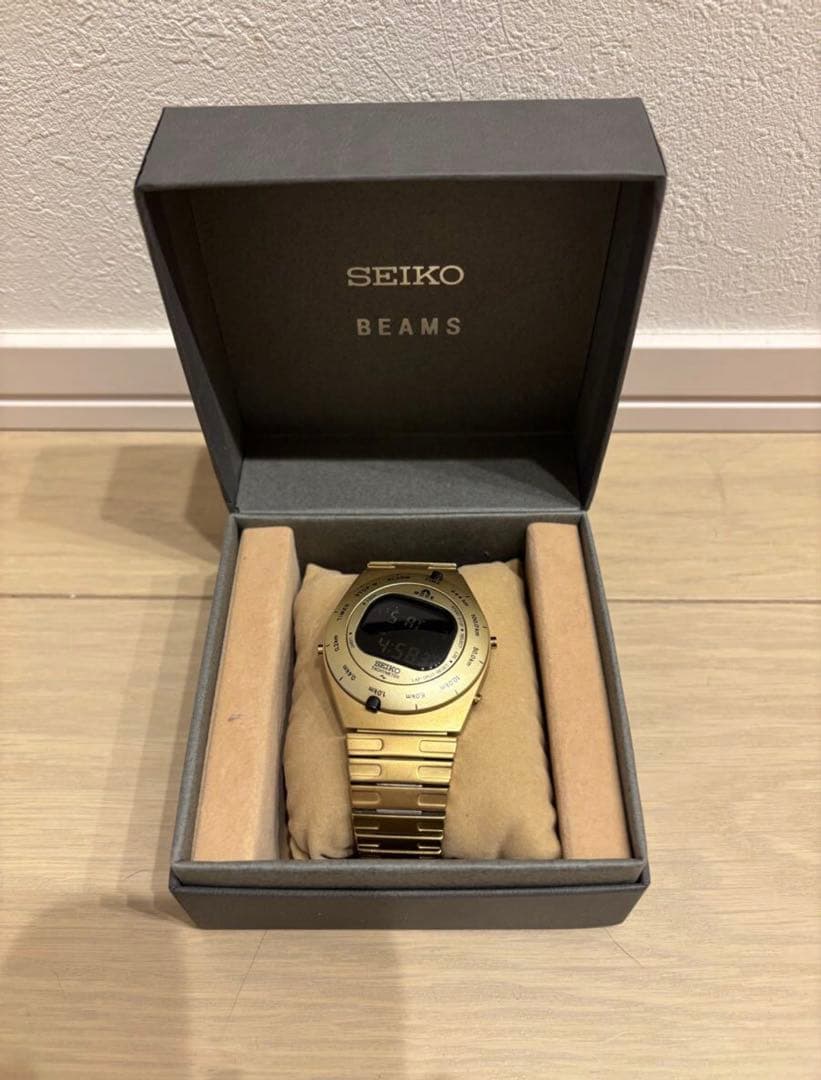笹*広様 BEAMS別注SEIKOセイコーGiugiaroジウジアーロ金デジタル スペシャルな朗報！！。｜和田 健二郎｜BEAMS
