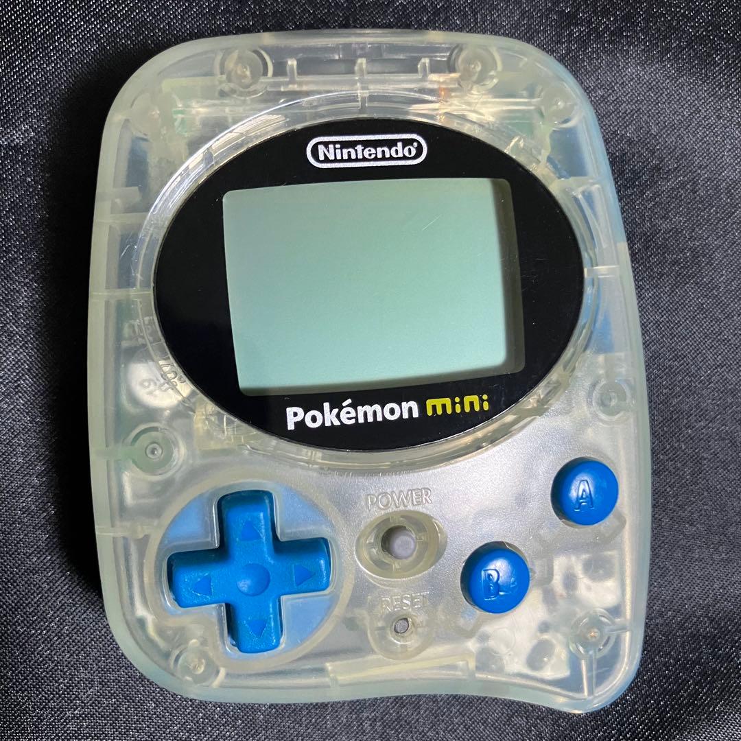 動作確認済】ポケモンミニ本体 & ソフト4点 Pokémon mini 任天堂