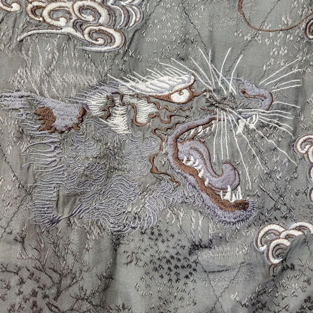 花旅楽団 龍柄 スカジャン リバーシブル XS レディース