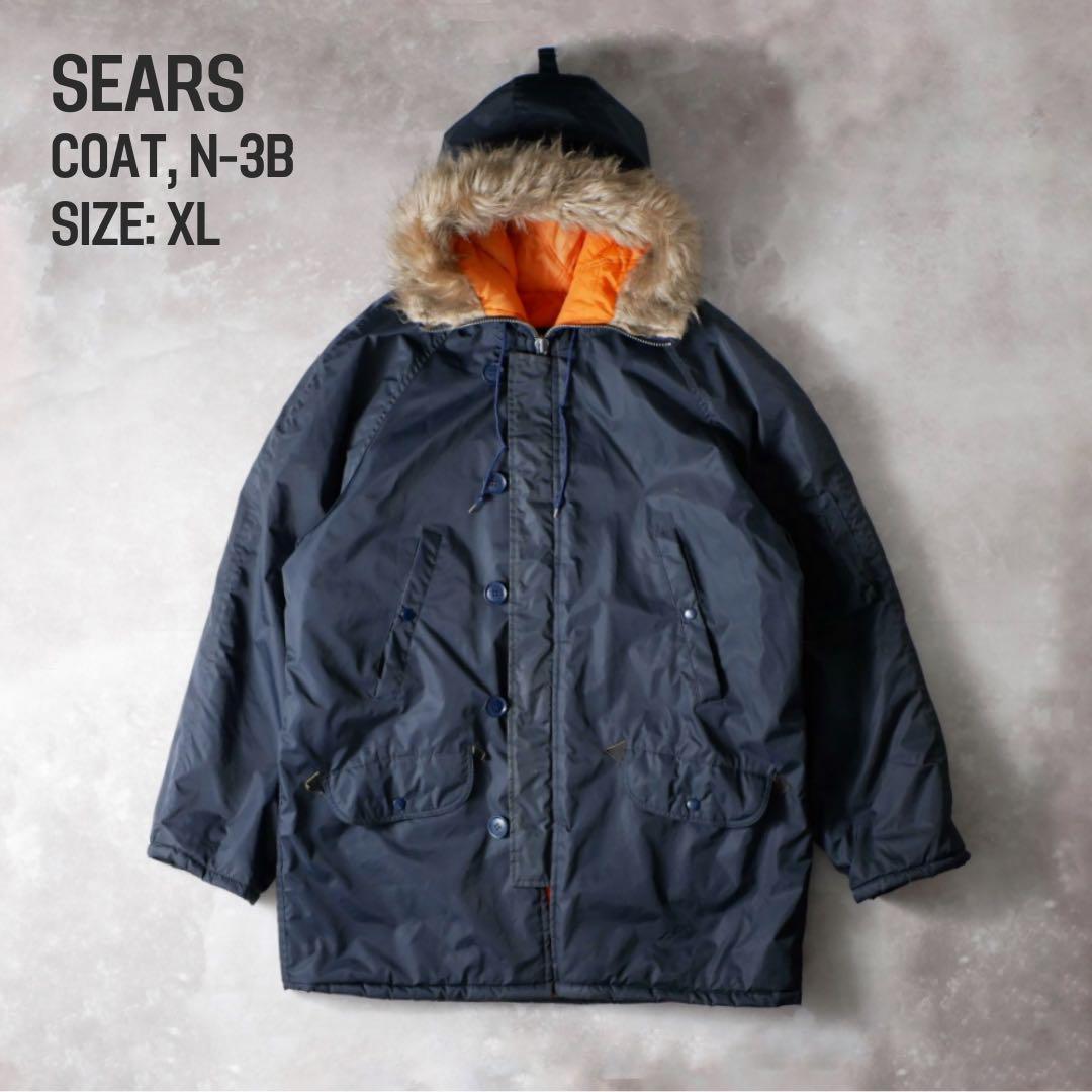 Sears 70s N-3B カートコバーン ネイビー XL - メルカリ