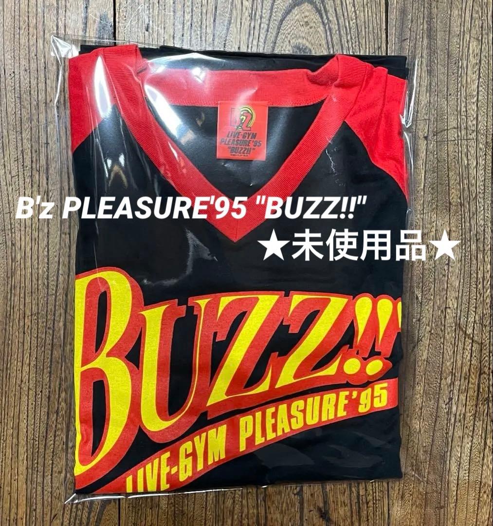 ピ*ン様 新品☆B'z PLEASURE'95 BUZZ!! Tシャツ　ベースボ ピ*ン様 新品☆B'z PLEASURE'95 BUZZ!! Tシャツ ベースボ