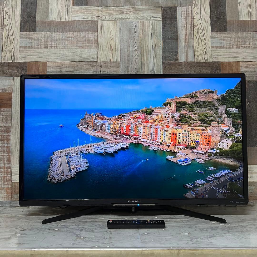 全国送料込❣️フナイ40V500GBHDD録画機能付液晶テレビ見ながら録画