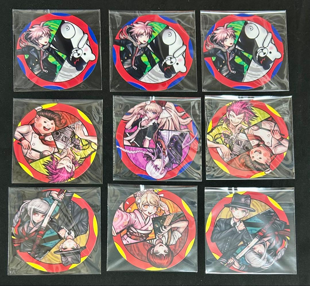 ダンガンロンパ 大阪日本橋 特典　コースター　セット　苗木　霧切　江ノ島 ダンガンロンパ1・2 Reload×Nuidri!! コラボ商品 販売開始のお知らせ