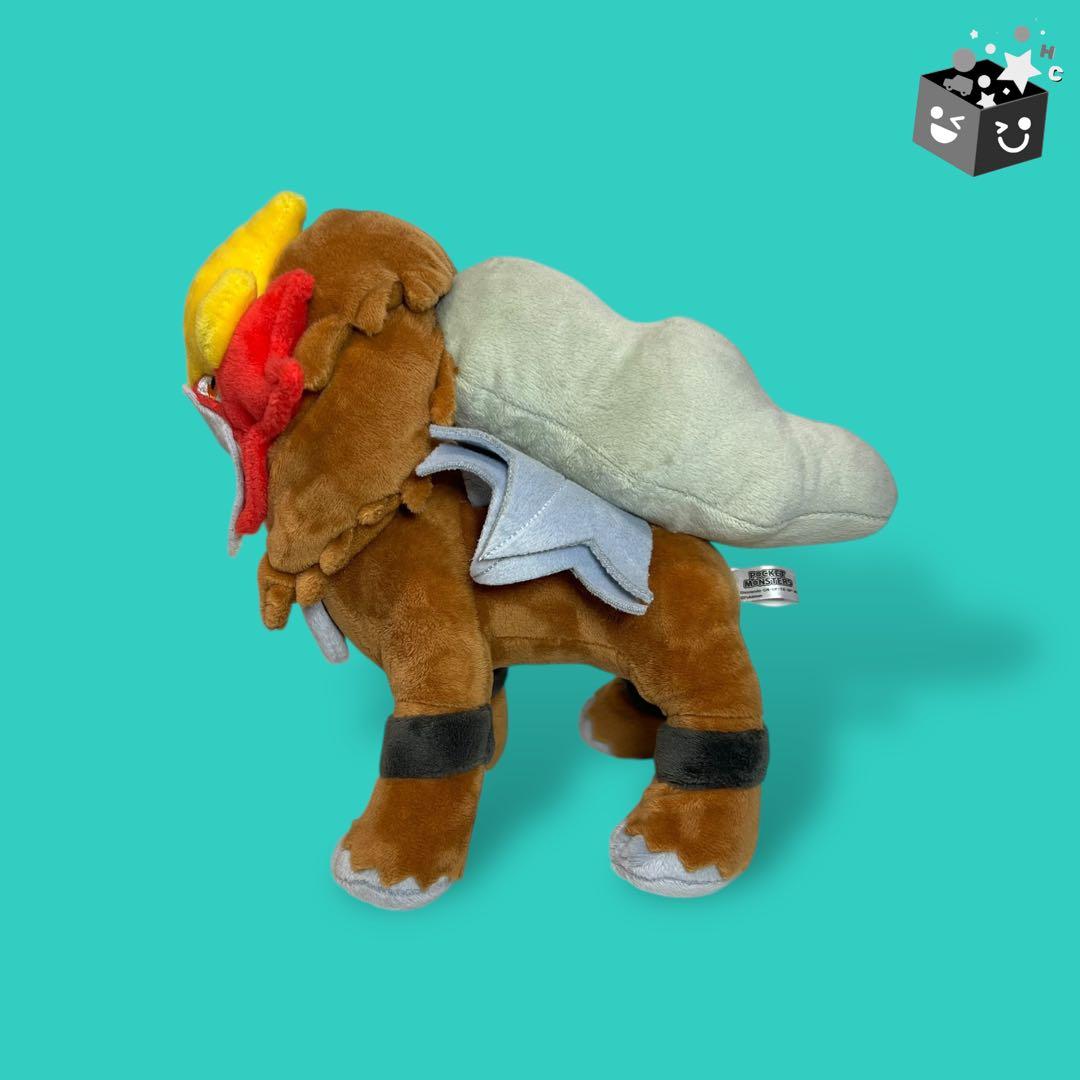 ポケモンぬいぐるみ《エンテイ、ライコウ、スイクン》