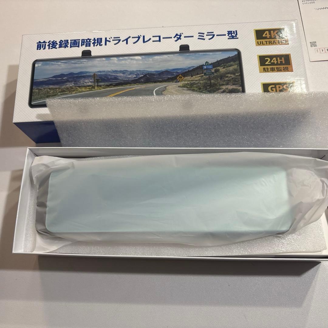 ドライブレコーダー ミラー型2026年進化・4KHD画質Amazon¥9979 - メルカリ