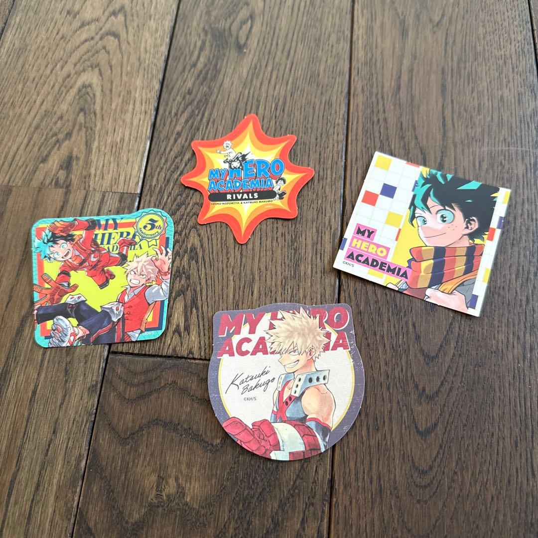 僕のヒーローアカデミア アートステッカー RIVALS 緑谷 爆豪 - メルカリ