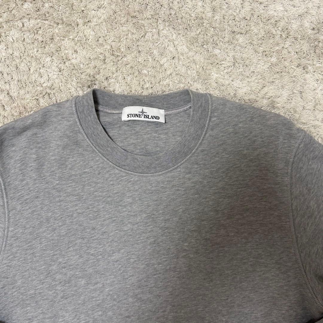 希少❗️】ストーンアイランド スウェットトレーナー グレー M - メルカリ