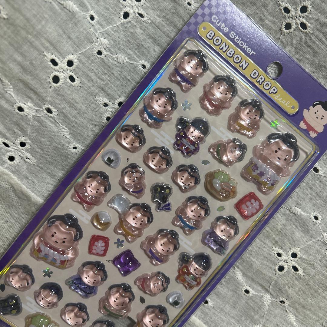 ◇正規品◇お相撲さん 和柄・ボンボンドロップシール どすこい - メルカリ