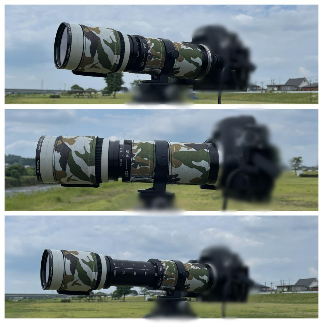 Lightdow 望遠 ズーム レンズ 420-800mm F/8.3-16