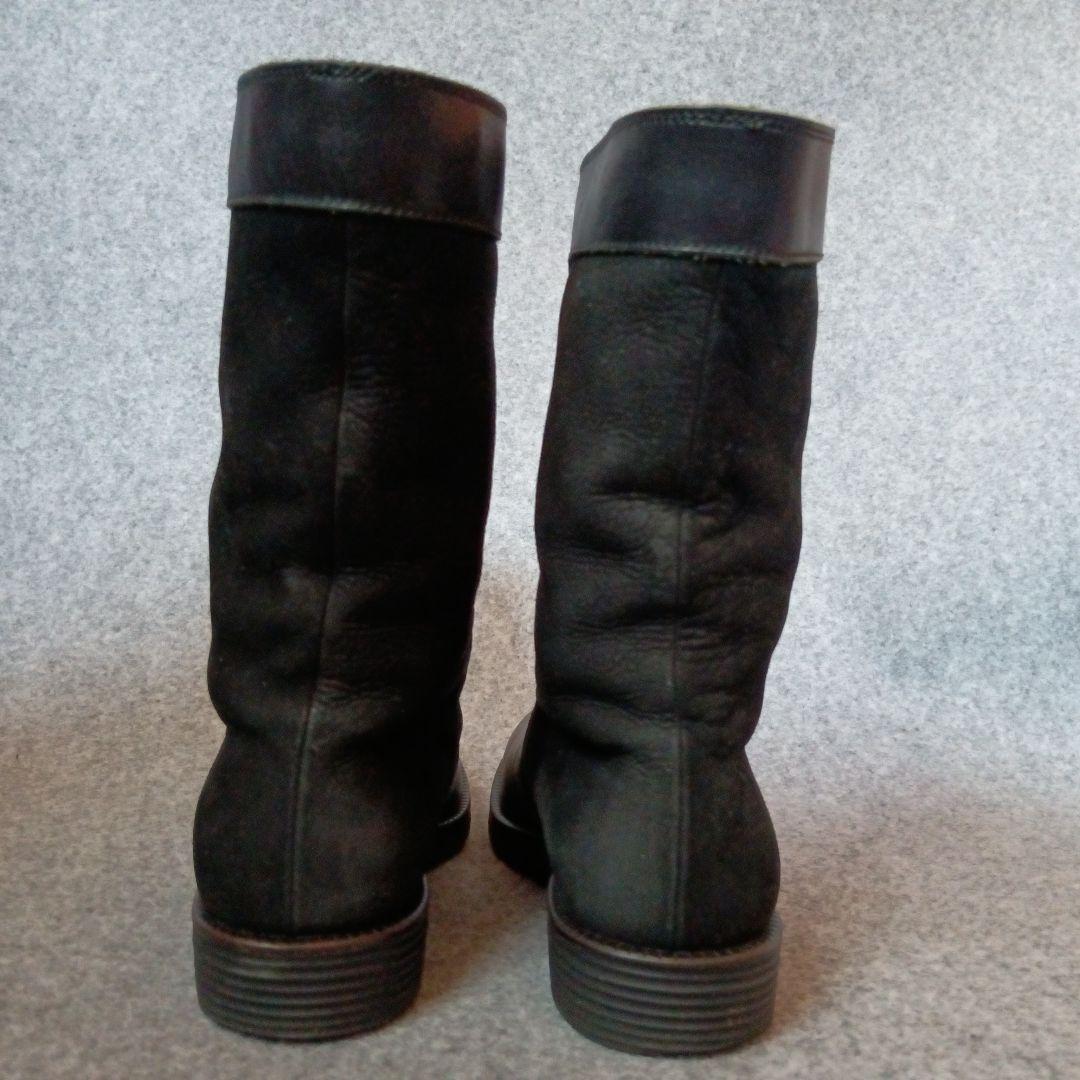 23.5cm ワイズ ヨウジヤマモト ブーツ ブラック