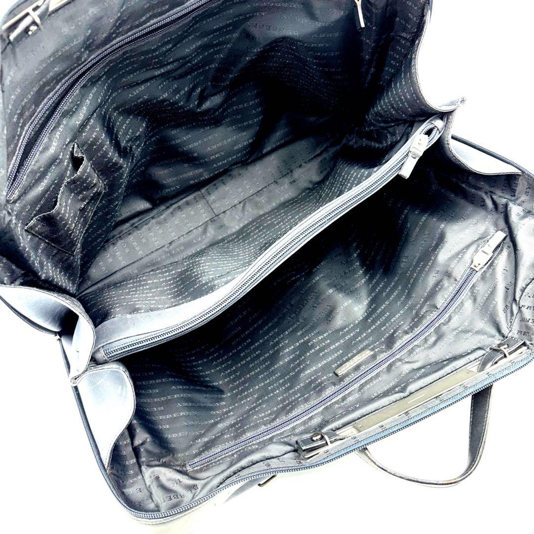 ✨希少✨ BURBERRY London ビジネスバック 2way 総柄 ロゴ