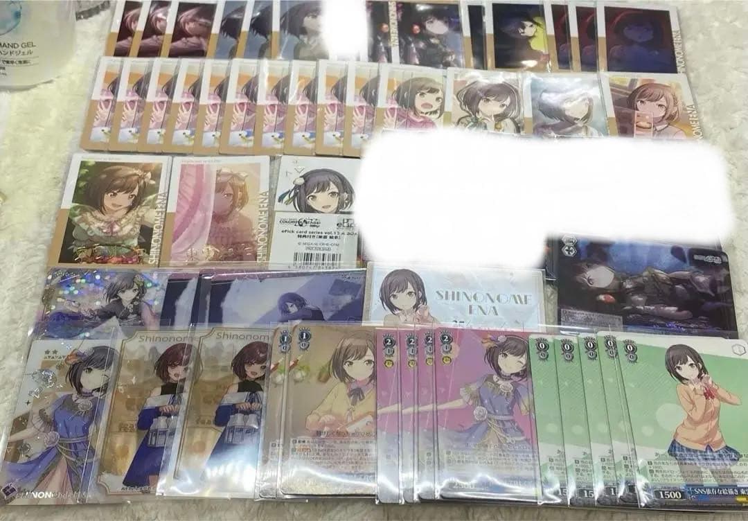 プロセカ 缶バッジ エピカ 箔押し ノーブルアート 特典 色紙 - メルカリ