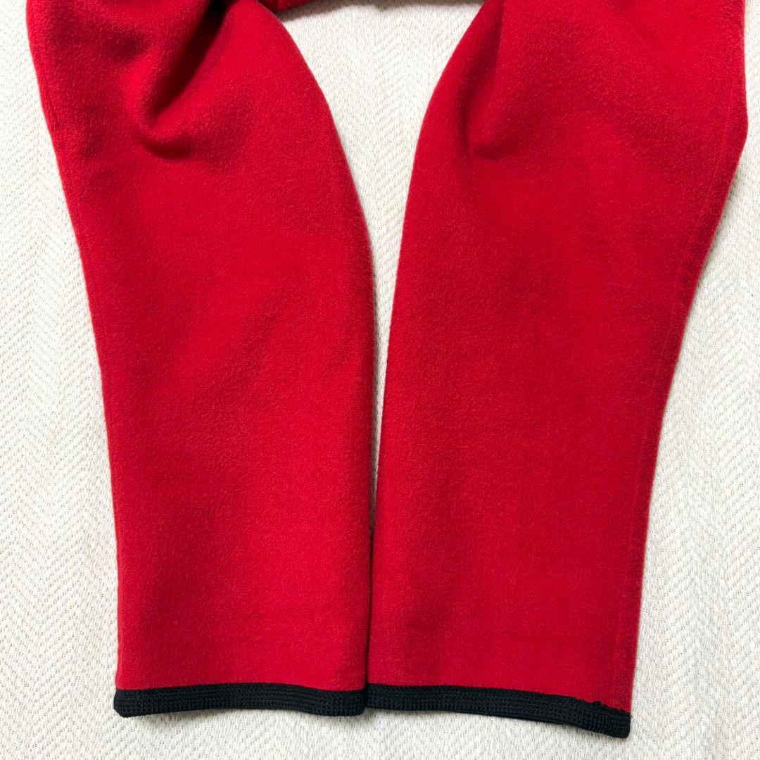 専用 BURBERRY バーバリー カシミヤ ウール ノバチェック コート 赤