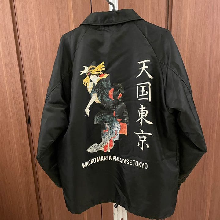 WACKO MARIA コーチジャケット ボア 浮世絵 天国東京 - メルカリ