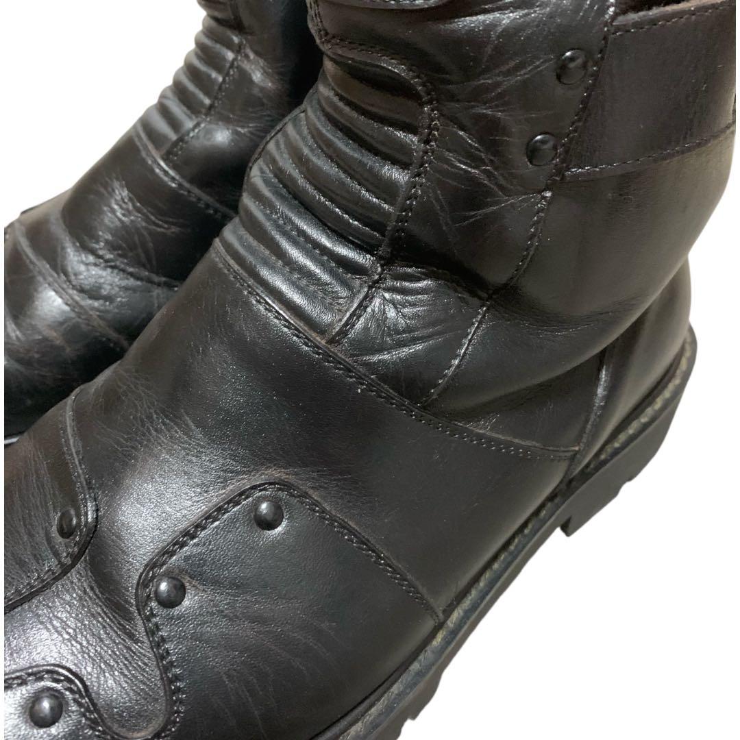 南海NANKAI RD 本革 ライディングバトルブーツ 26.5cm - メルカリ