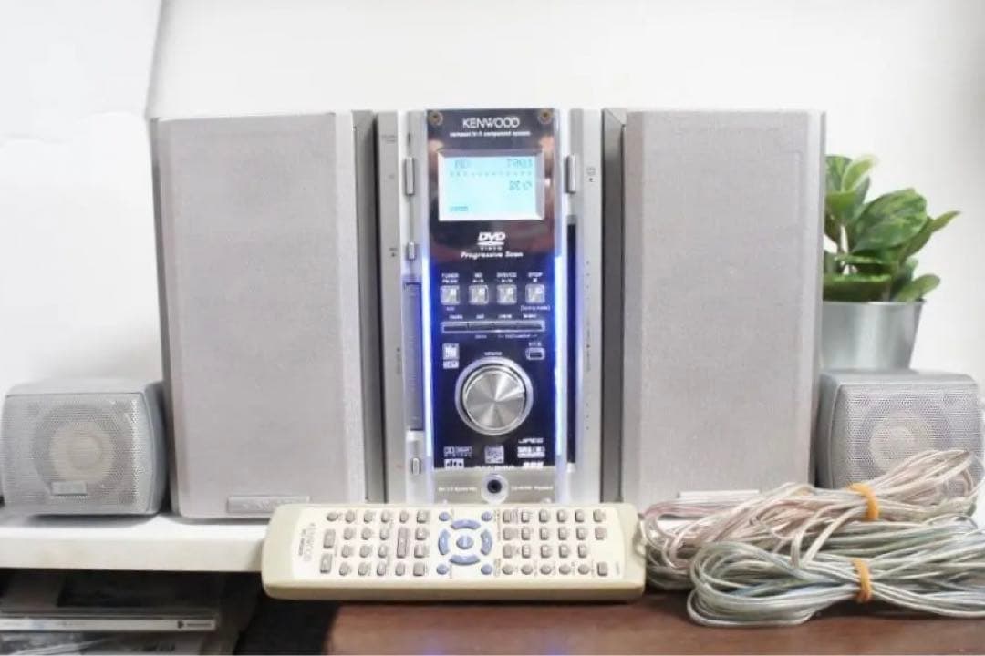 動作美品】KENWOOD ミニコンポ RMD-ES9DVD CD 418 - メルカリ