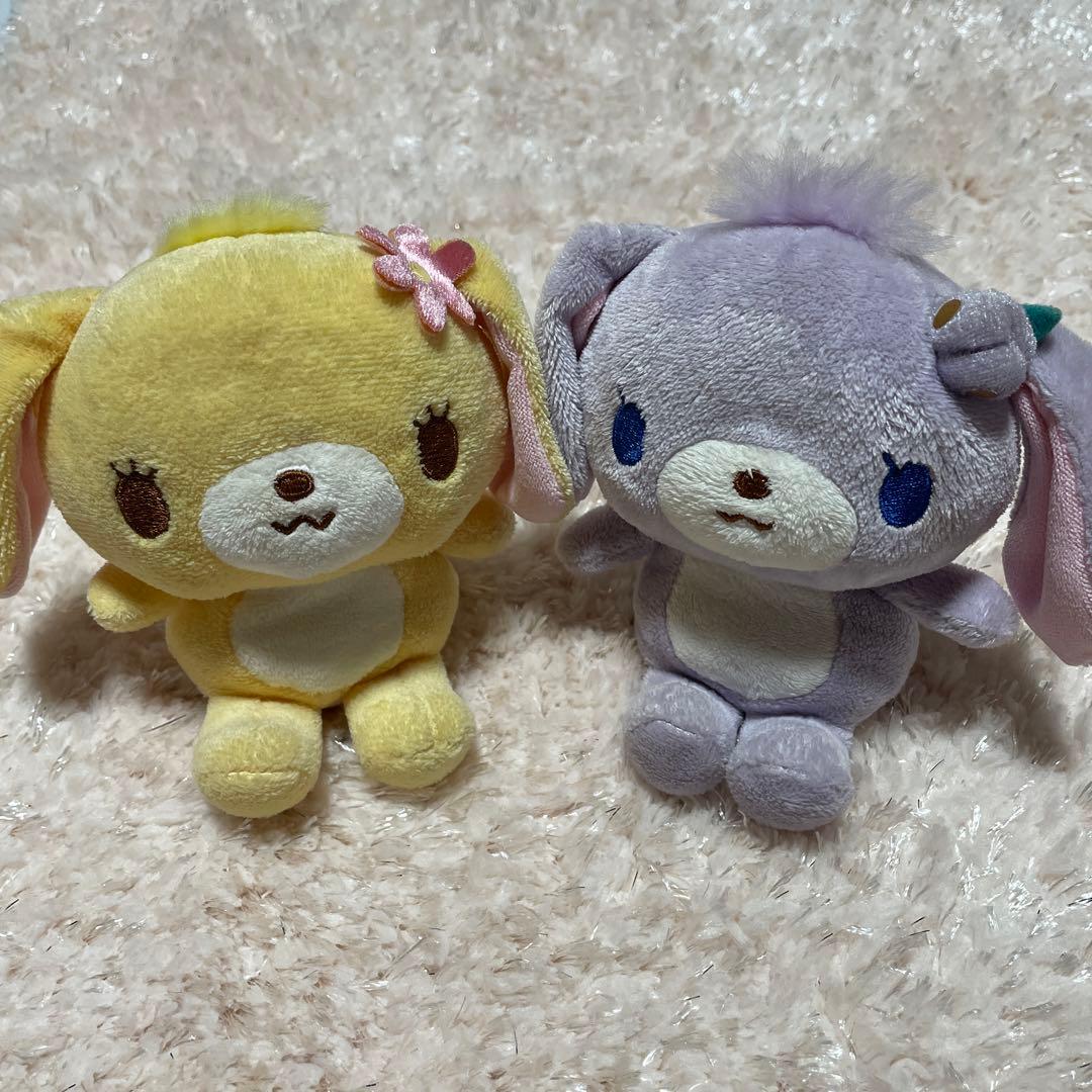 サンリオ シュガーバニーズ はなうさ ブルーベリーうさ ぬいぐるみ