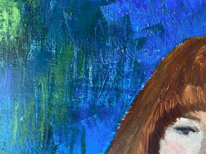 日本画琳派渡辺章雄 作千羽鶴