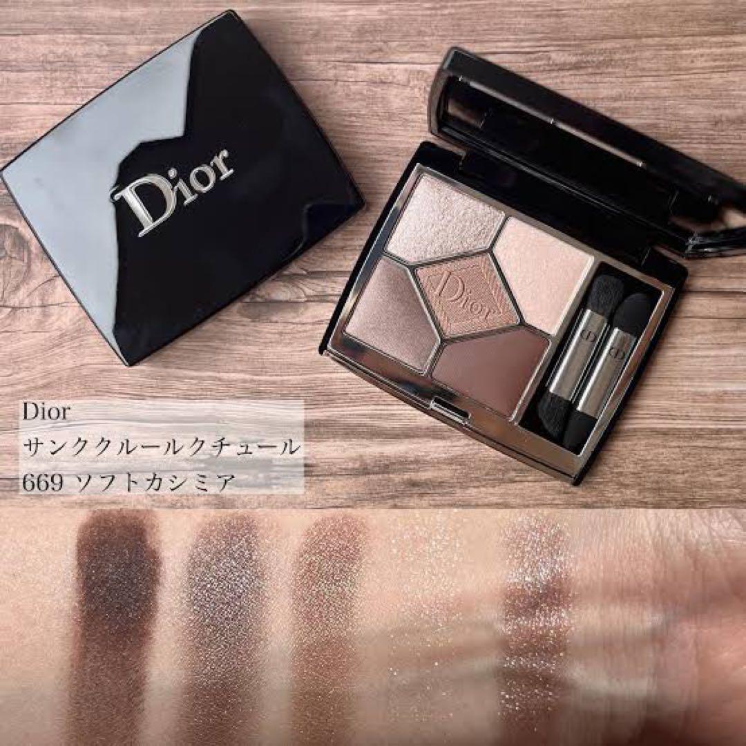 Dior サンククルール 669 ソフトカシミア アイシャドウパレット - メルカリ