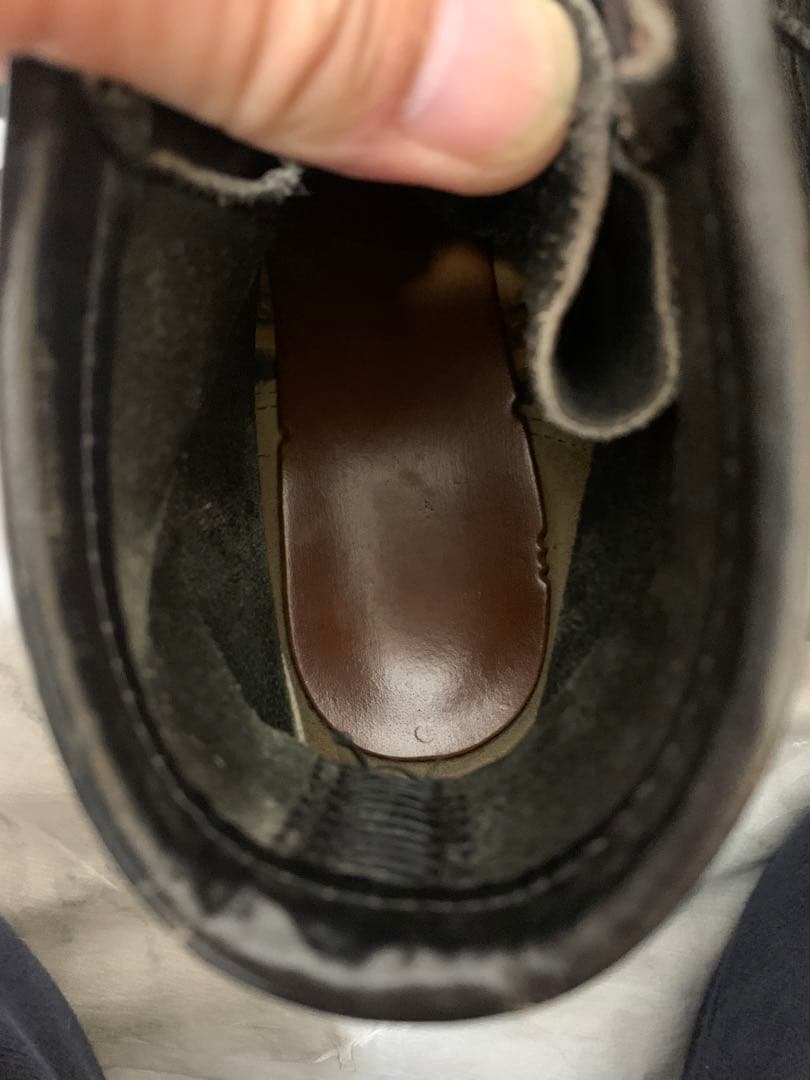 90s【REDWING】アイリッシュセッター 犬タグ 8179 25.5cm 黒