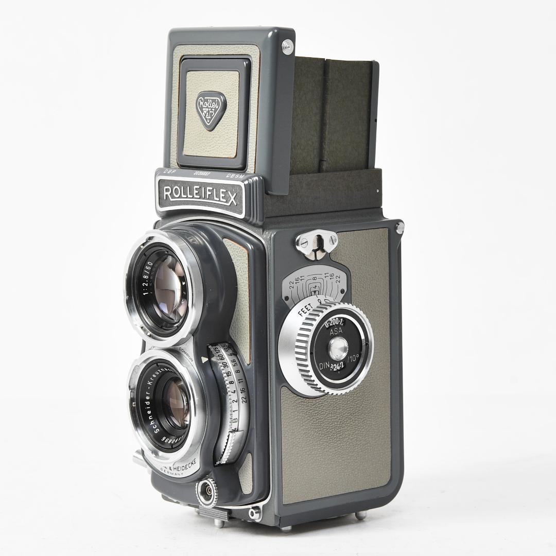 オーバーホール済】ベビーローライフレックス グレー Rolleiflex