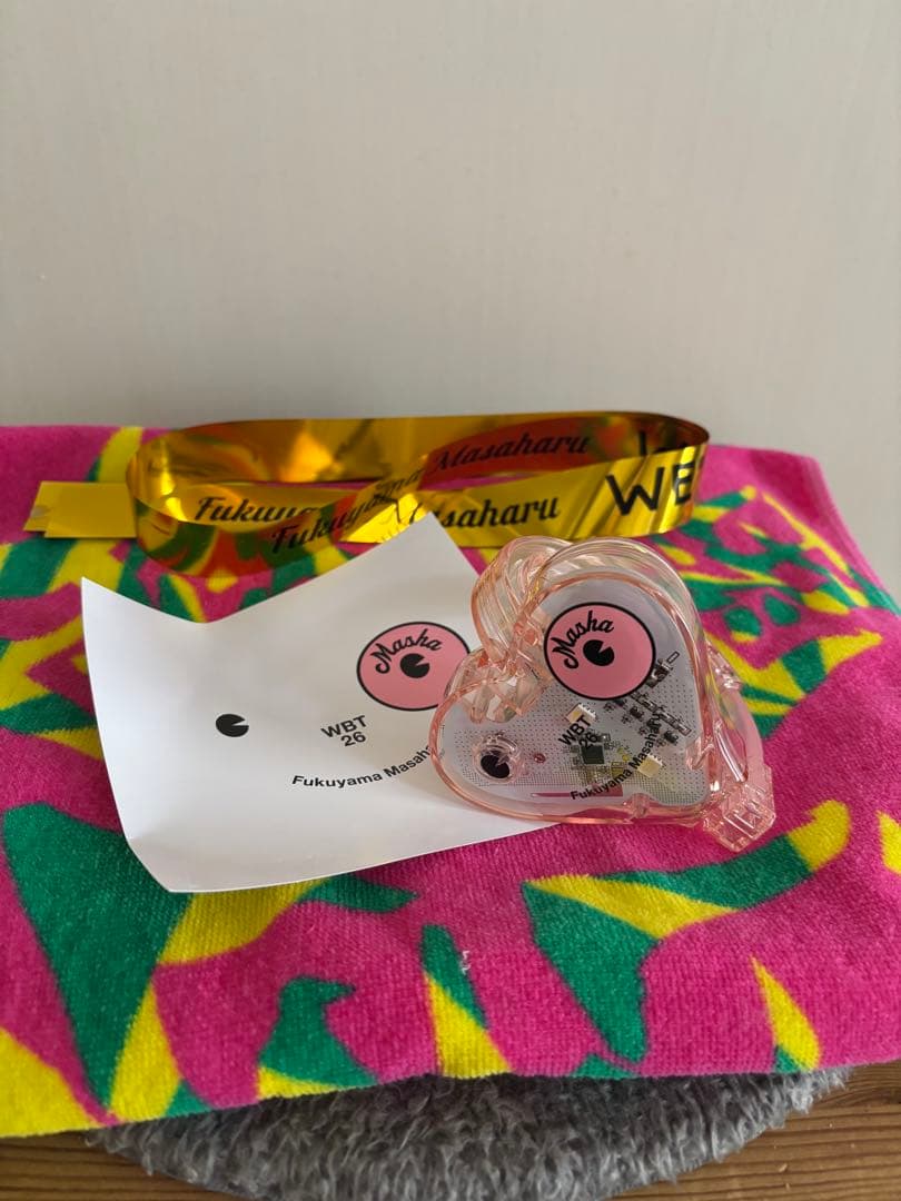 福山雅治　グッズ　シンクロライトバングル2026 タオル　金テープ1本 シンクロライトバングル2026 | 福山 雅治 | A!SMART