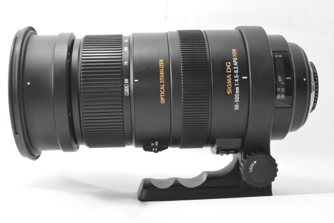 レンズ(ズーム) Nikon Sigma 50-500mm F4.5-6.3 DG OS HSM
