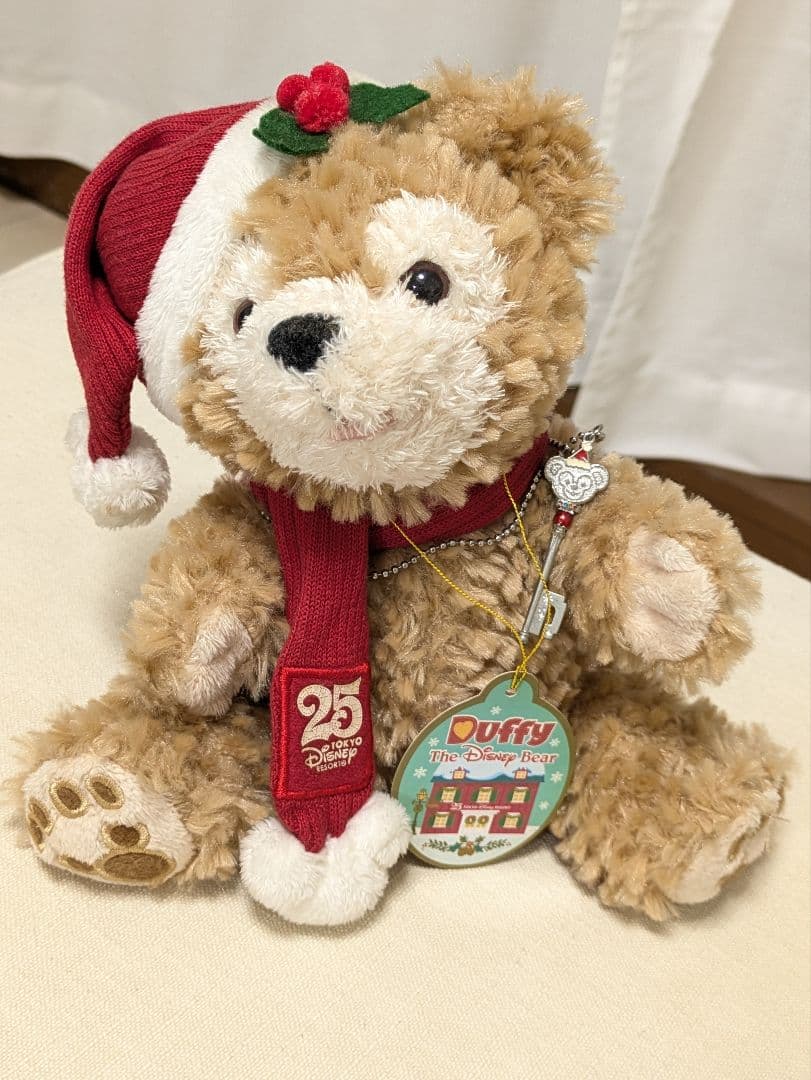ダッフィー クリスマス オルゴールぬいぐるみ&25周年のチャーム セット 2026年最新】ダッフィー 25周年 クリスマスの人気アイテム - メルカリ