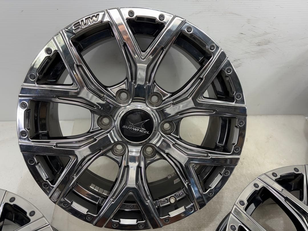 富山から☆ハイエース SUW Forte★17インチ×6.5J +38