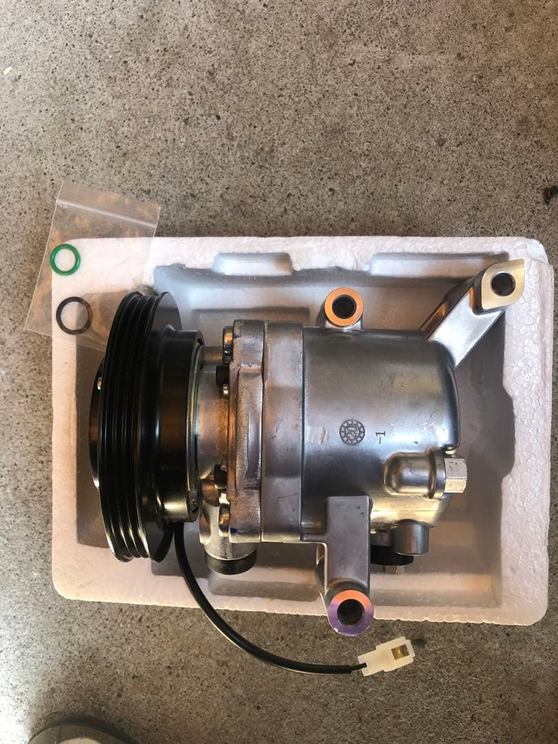 ☆未使用社外品☆ダイハツ ミラ L275S エアコンコンプレッサー ダイハツ（DAIHATSU） CAPSOL ミラ L275S L285S ミラココア L675S