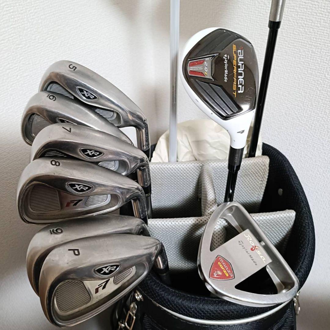 ゴルフクラブセット メンズ テーラーメイド 初心者〜中級者 バーナー