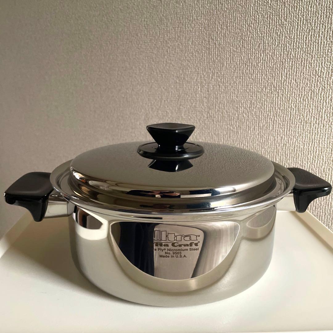 ビタクラフト ウルトラ両手鍋3.2L NO.9503 【未使用品】 米国製 - メルカリ