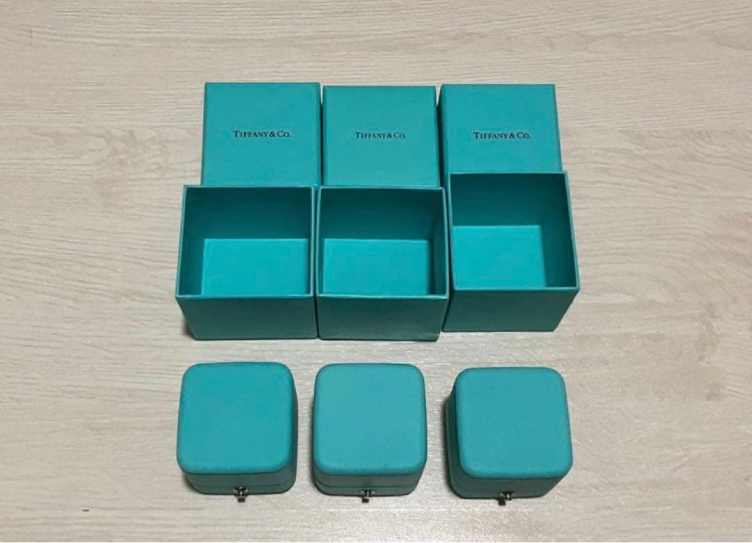 Tiffany & Co. ギフトボックス 3個セット リングケース空箱 現行品