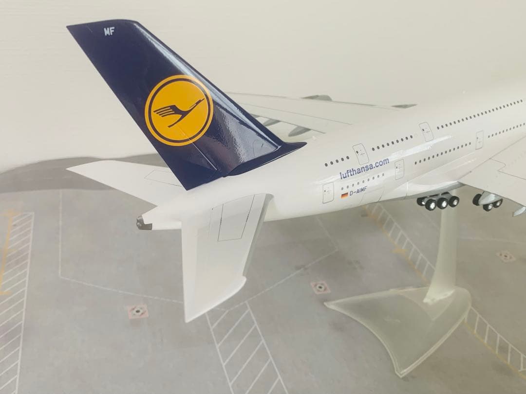 ヘルパ製1／200ルフトハンザ航空A380機完成品モデル
