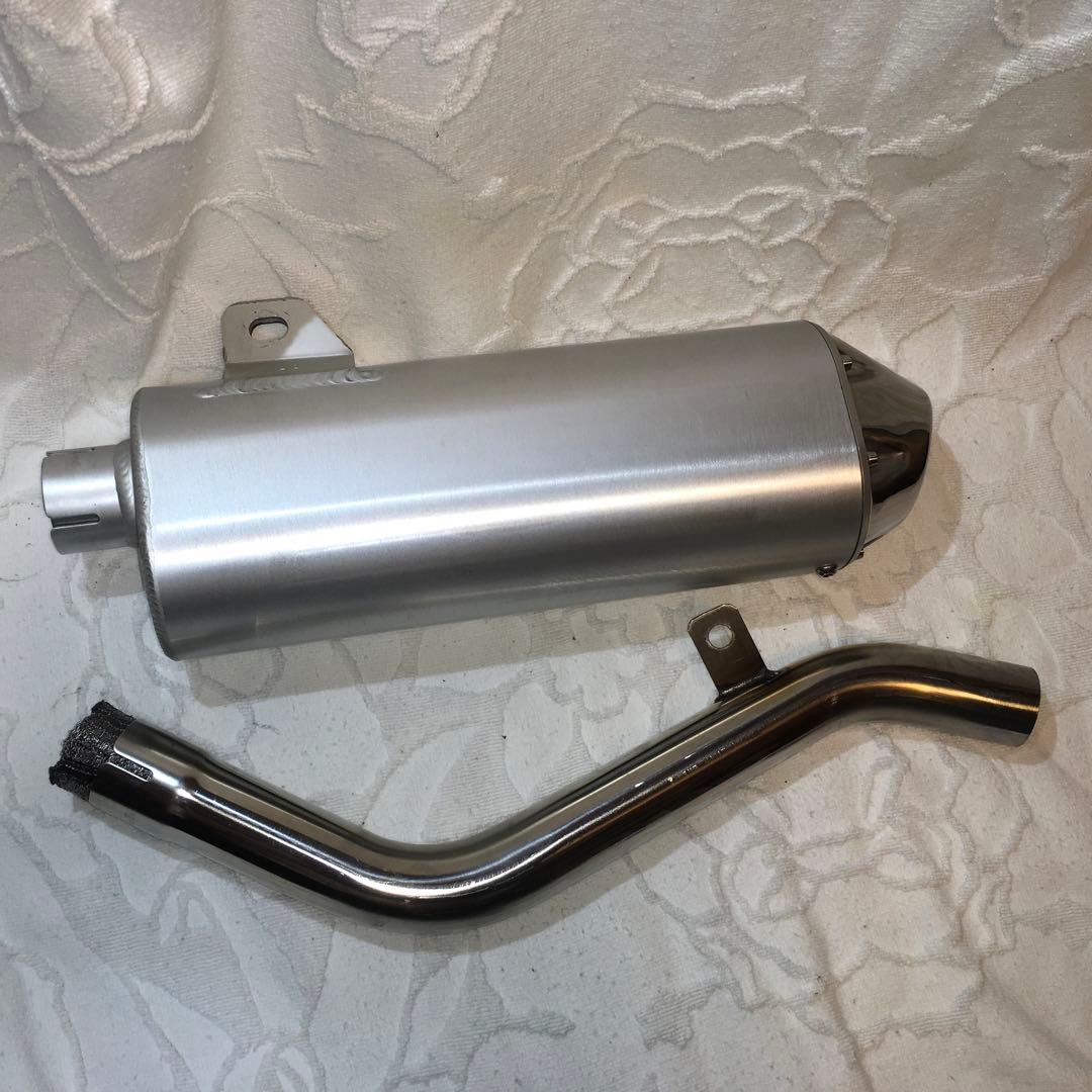 RSV ステンレススチール マフラー ジェベル125 200用 RSV1303 - メルカリ