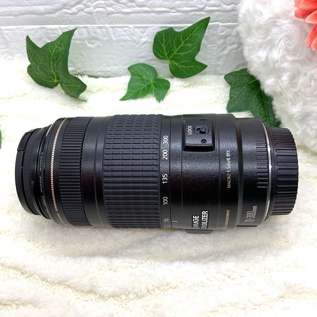 【美品】Canon EF 70-300mm f/4-5.6 IS USMレンズ