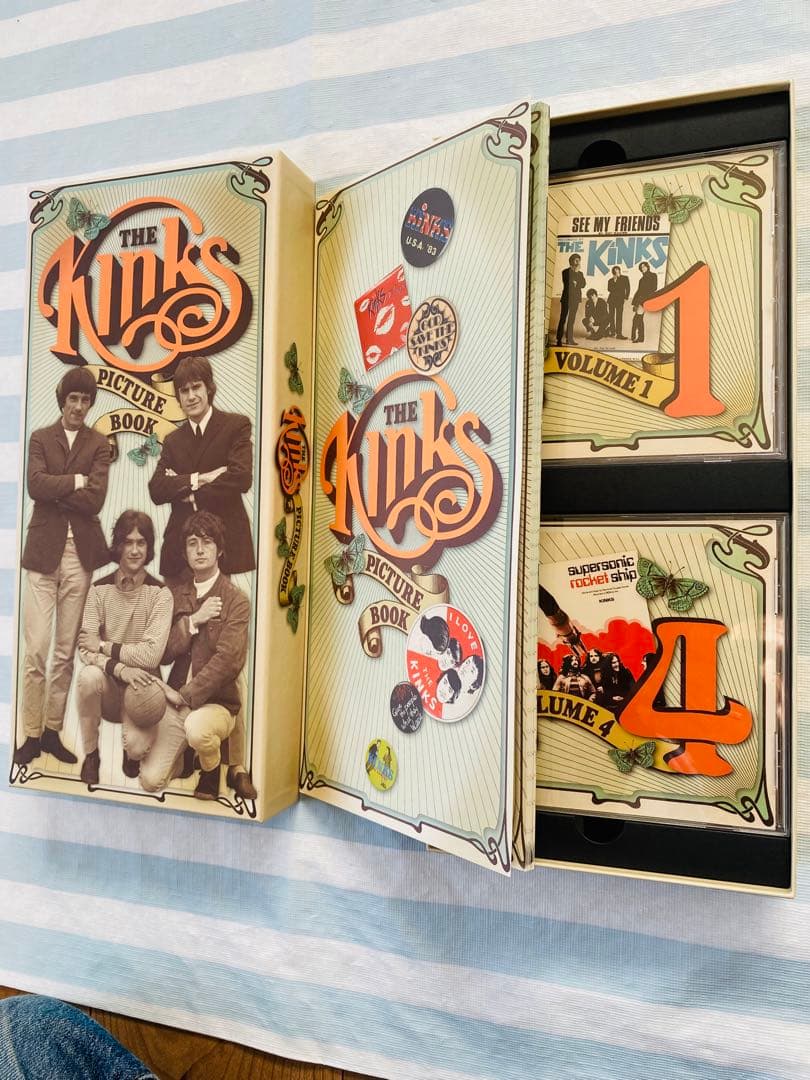 キンクス ピクチャー・ブックCD 6枚組ボックスセット輸入盤