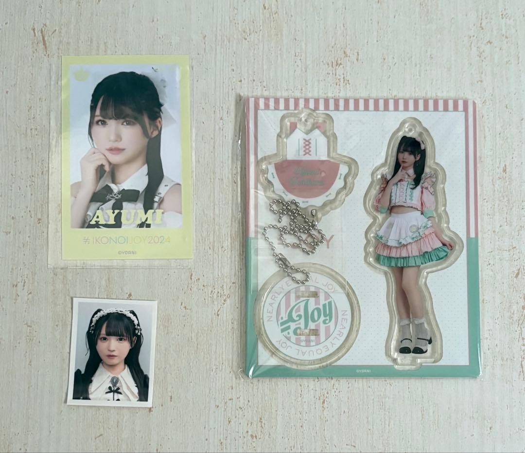 ニアジョイ 市原愛弓 イコノイジョイ2024 ダイナー衣装 アクスタ ID