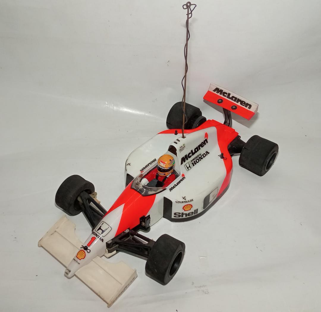 タミヤ 1/10 RCラジコン マクラーレン・ホンダ MP4/6 ジャンク品