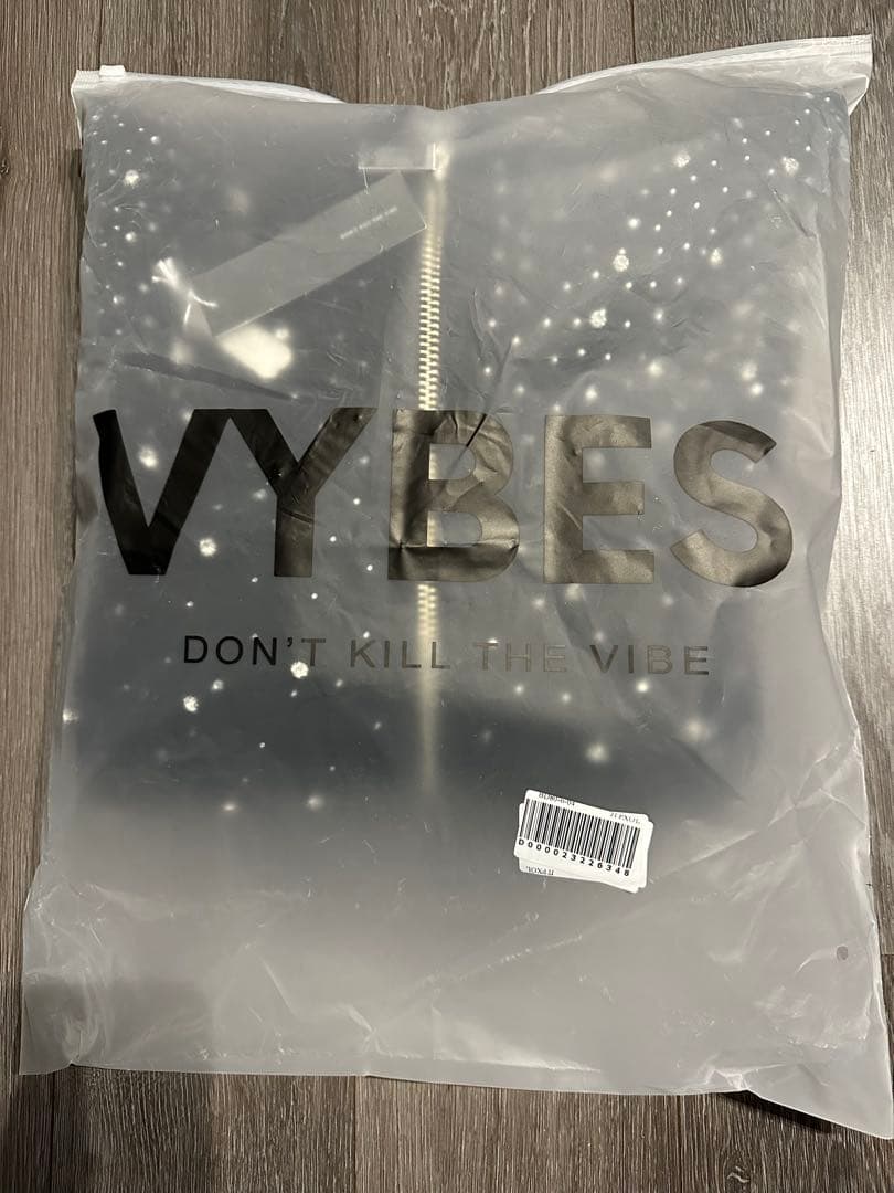 VYBES ジップアップパーカー ラインストーン hiphop hth M - メルカリ