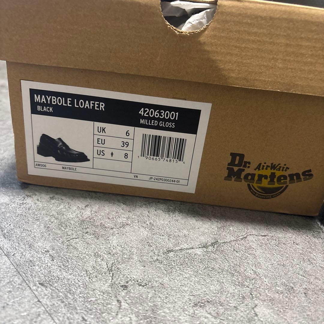 ドクターマーチン MAYBOLE LOAFER ブラック UK 6 SINSS - メルカリ