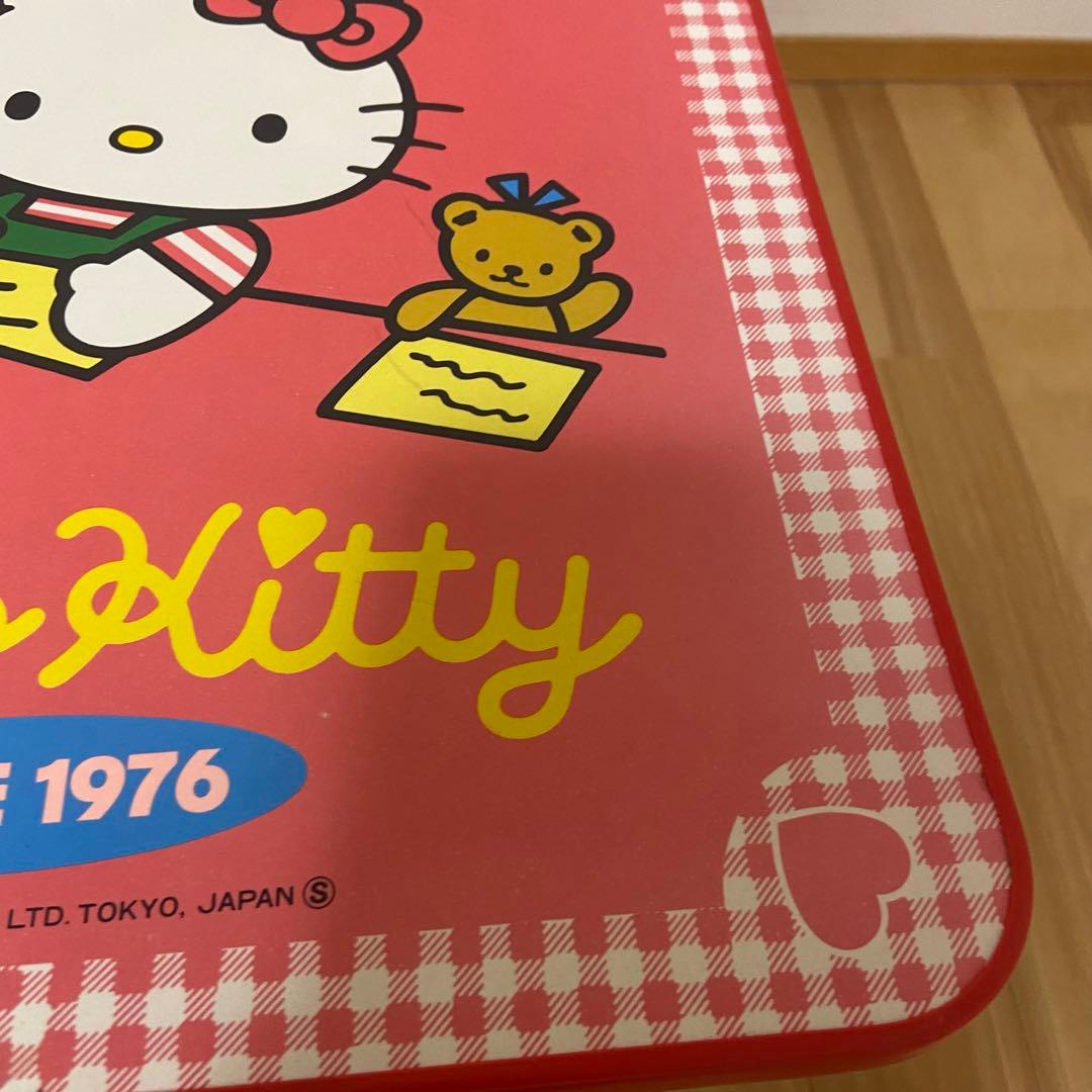 希少】ハローキティ 折りたたみテーブル レトロ 90年代 ポップ - メルカリ