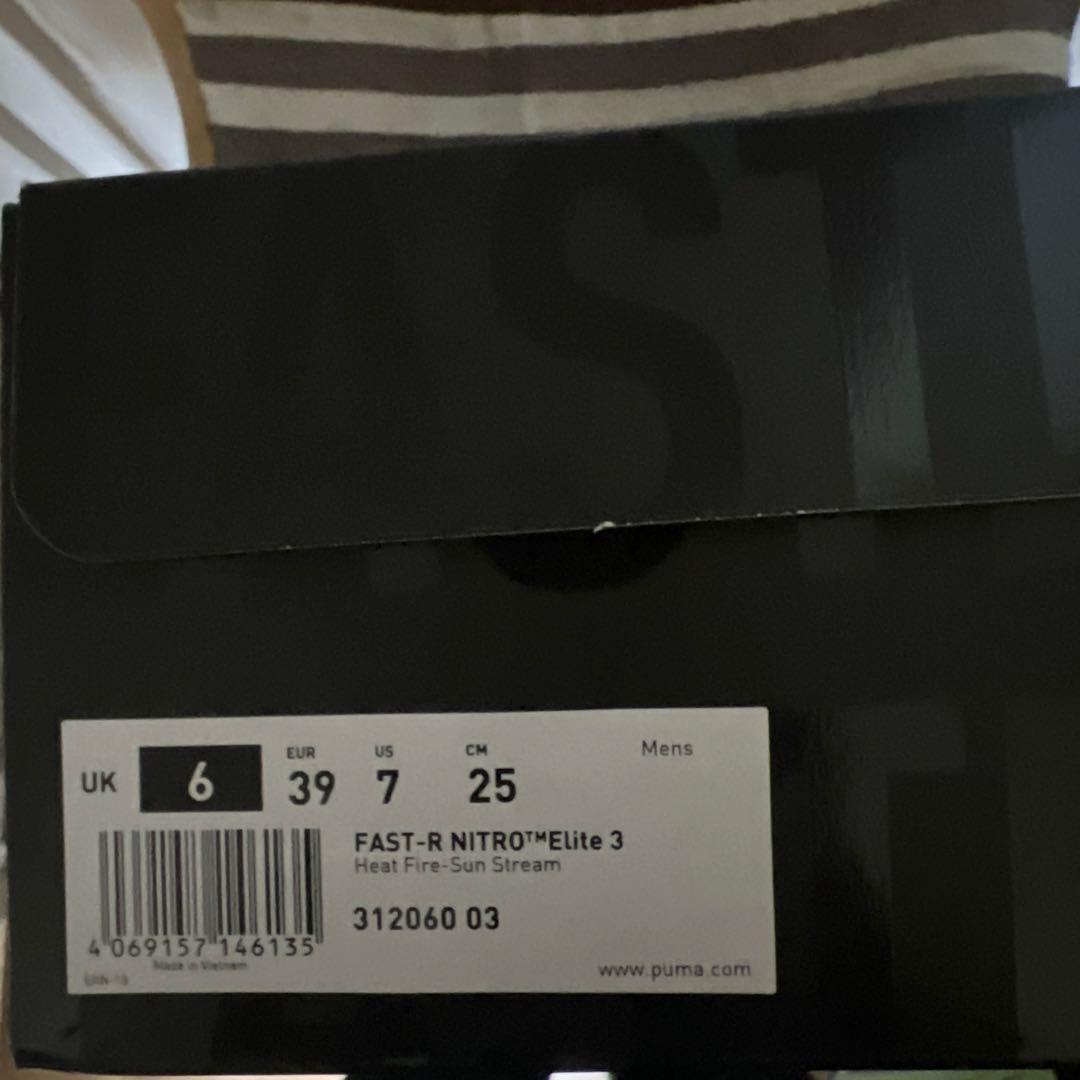プーマ ファストアール ニトロ エリート3　 25.0cm