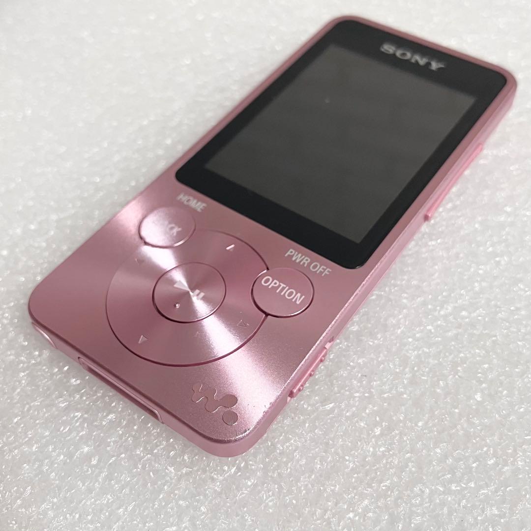 美品 バッテリー良好】 ソニー ウォークマン NW-S14 8GB ライトピ②